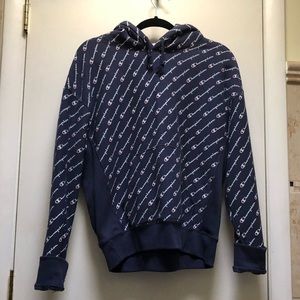 Navy Blue Champion Hoodie